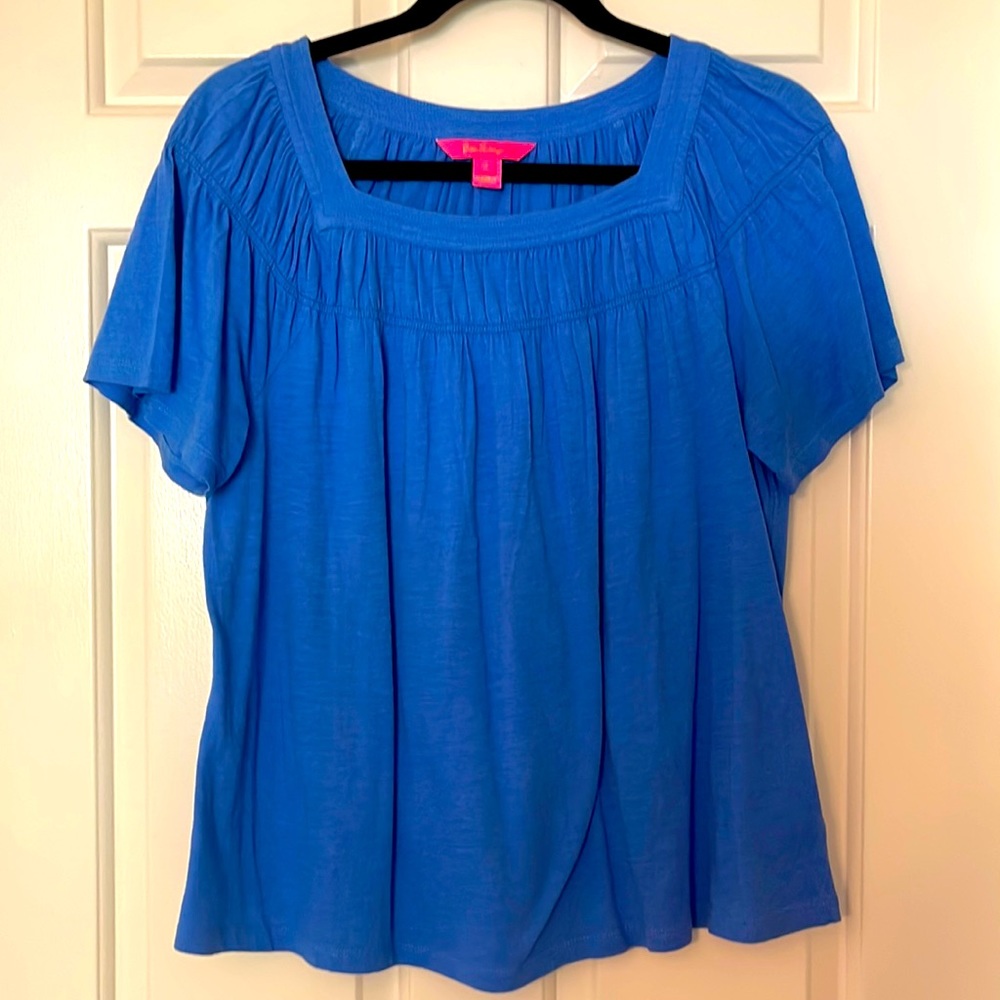 Lilly Pulitzer ANTONELLA TOP IN BENNET BLUE